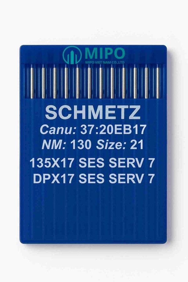 Kim May Công Nghiệp Schmetz 135X17 SERV 7 (DPx17 SERV 7) - Size 21 (Nm 130 / Size 21)