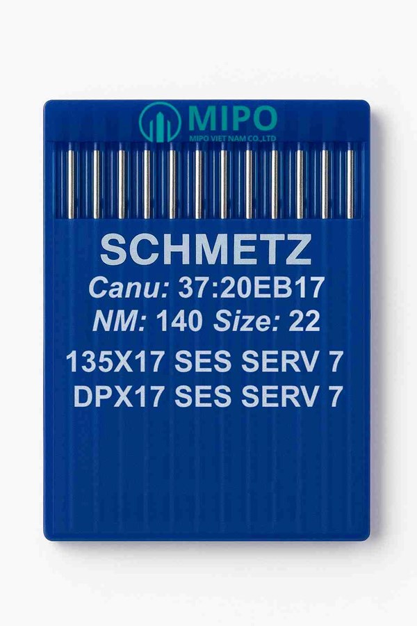 Kim May Công Nghiệp Schmetz 135X17 SERV 7 (DPx17 SERV 7) -  Size 22 (Nm 140 / Size 22)