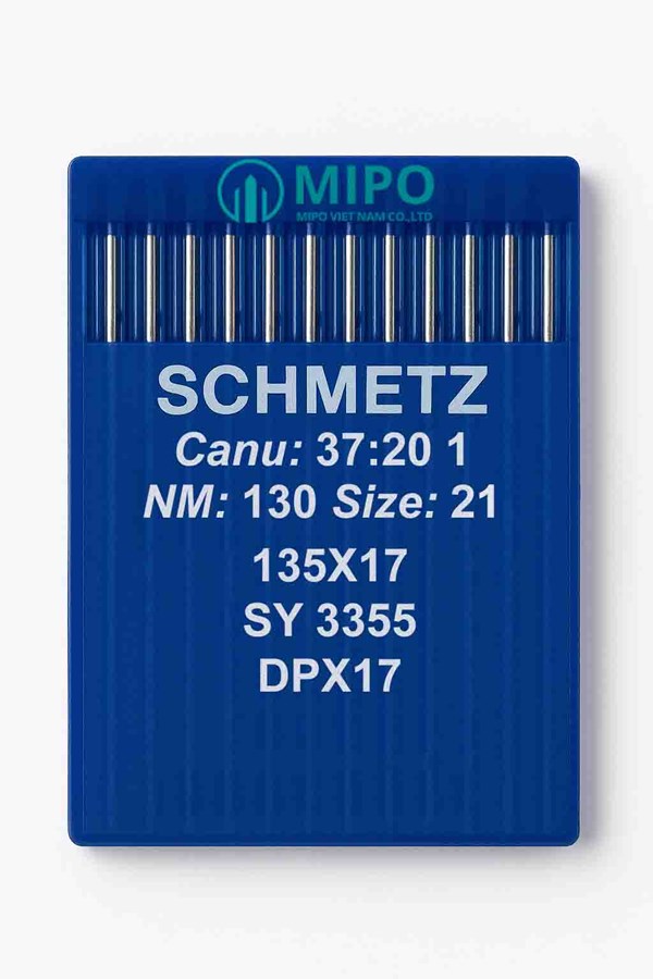 Kim May Công Nghiệp Schmetz 135X17 (SY 3355, DPX17) - Size 21 (Nm 130 / Size 21)