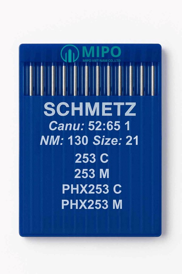 Kim May Công Nghiệp Schmetz 253 C (253 M, PHX253 C, PHX253 M) - Size 21 (Nm 130/Size 21)