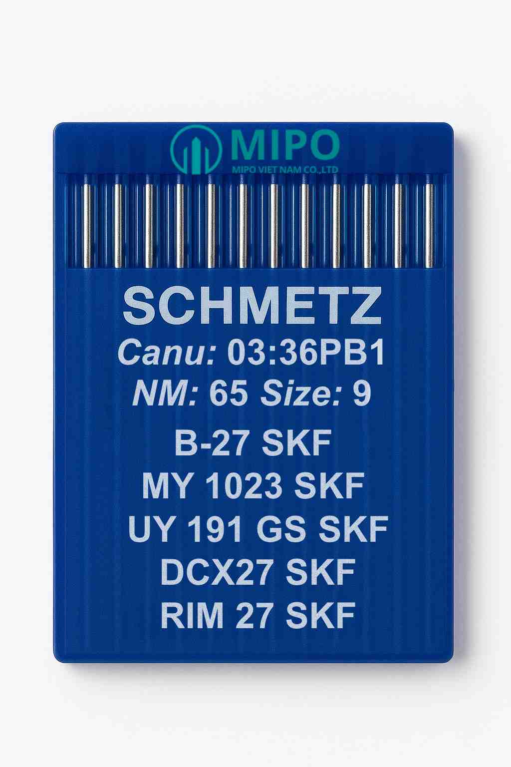 Kim May Công Nghiệp Schmetz B-27 SKF (MY 1023 SKF, UY 191 GS SKF, DCX27 SKF, RIM 27 SKF) - Size 9 (Nm 65 / Size 9)