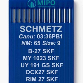 Kim May Công Nghiệp Schmetz B-27 SKF (MY 1023 SKF, UY 191 GS SKF, DCX27 SKF, RIM 27 SKF) - Size 9 (Nm 65 / Size 9)