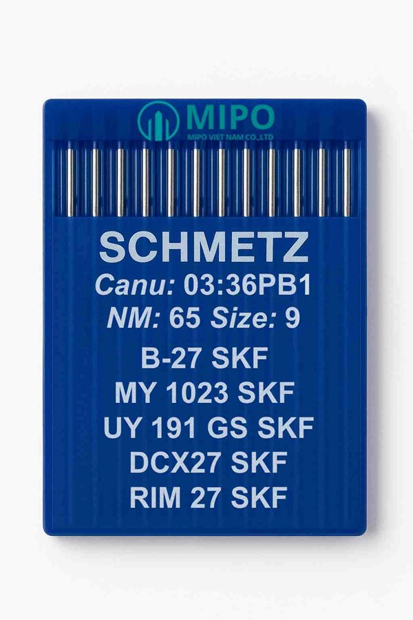 Kim May Công Nghiệp Schmetz B-27 SKF (MY 1023 SKF, UY 191 GS SKF, DCX27 SKF, RIM 27 SKF) - Size 9 (Nm 65 / Size 9)