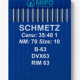 Kim May Công Nghiệp Schmetz B-63 D100 (B-63, DVx63, UY 121 GXS) - Size 10 (Nm 70 / Size 10)