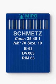 Kim May Công Nghiệp Schmetz B-63 D100 (B-63, DVx63, UY 121 GXS) - Size 10 (Nm 70 / Size 10)