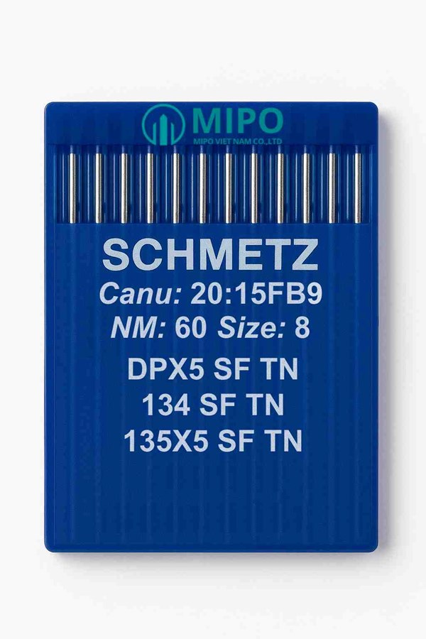 Kim May Công Nghiệp Schmetz 135X17 SUK TN (134 SF TN, 135X5 SF TN) - Size 8 (Nm 60/Size 8)