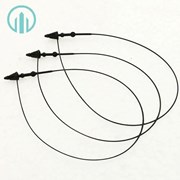 Ti Xỏ Đầu Nhọn 3 inch Màu Đen