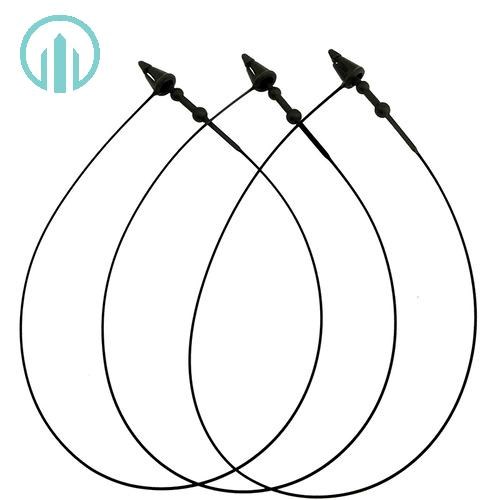 Ti Xỏ Đầu Nhọn 15 inch Màu Đen