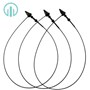 Ti Xỏ Đầu Nhọn 15 inch Màu Đen