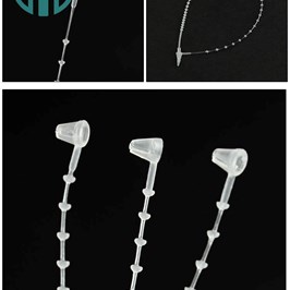 Ti Xỏ Hột 9 inch Màu Trắng