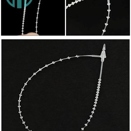 Ti Xỏ Hột 7 inch Màu Trắng
