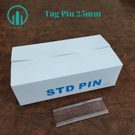 Ti Bắn STD 25mm Màu Trắng – Gắn Mác Thú Nhồi Bông, Quần Áo Rộng, Treo Mác Chắc Chắn