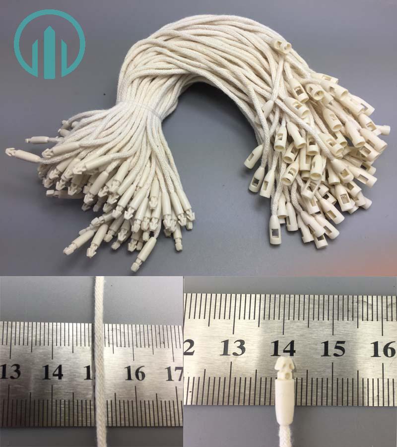 Dây Treo Nhãn Mác Cotton Màu Be Size To (Màu Kem)