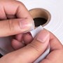 Cuộn Giấy Lụa In Nhãn Sườn (Cuộn giấy giặt là)