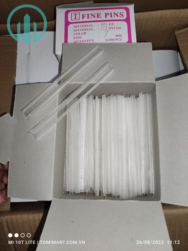 Ti Nhuyễn Nylon Cao Cấp 5mm – 7mm - 9mm - 10mm Màu Trắng Cao Cấp – Dẻo, Bám Chắc, Không Làm Rách Vải