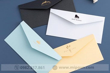 In Bao Thư – Bì Thư – Phong Bì Giá Rẻ | Thiết Kế Miễn Phí – In Nhanh – Chất Lượng Cao